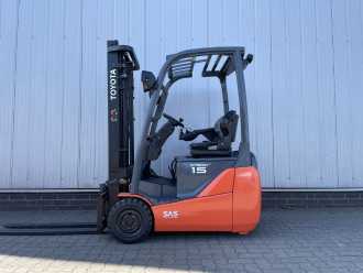 Gabelstapler gebraucht TOYOTA 8FBET15 | AKKU NEU 2026 | Neue Bereifung ELEKTRO DREIRADFRONTSTAPLER (13044707)